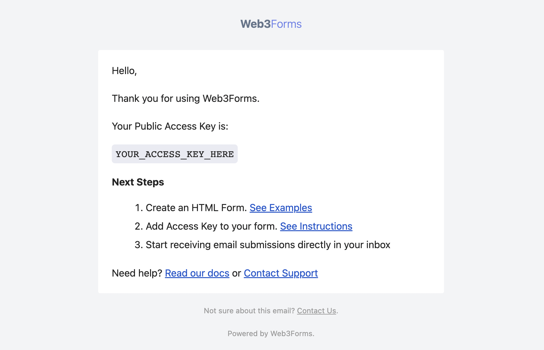 Email Screenshot