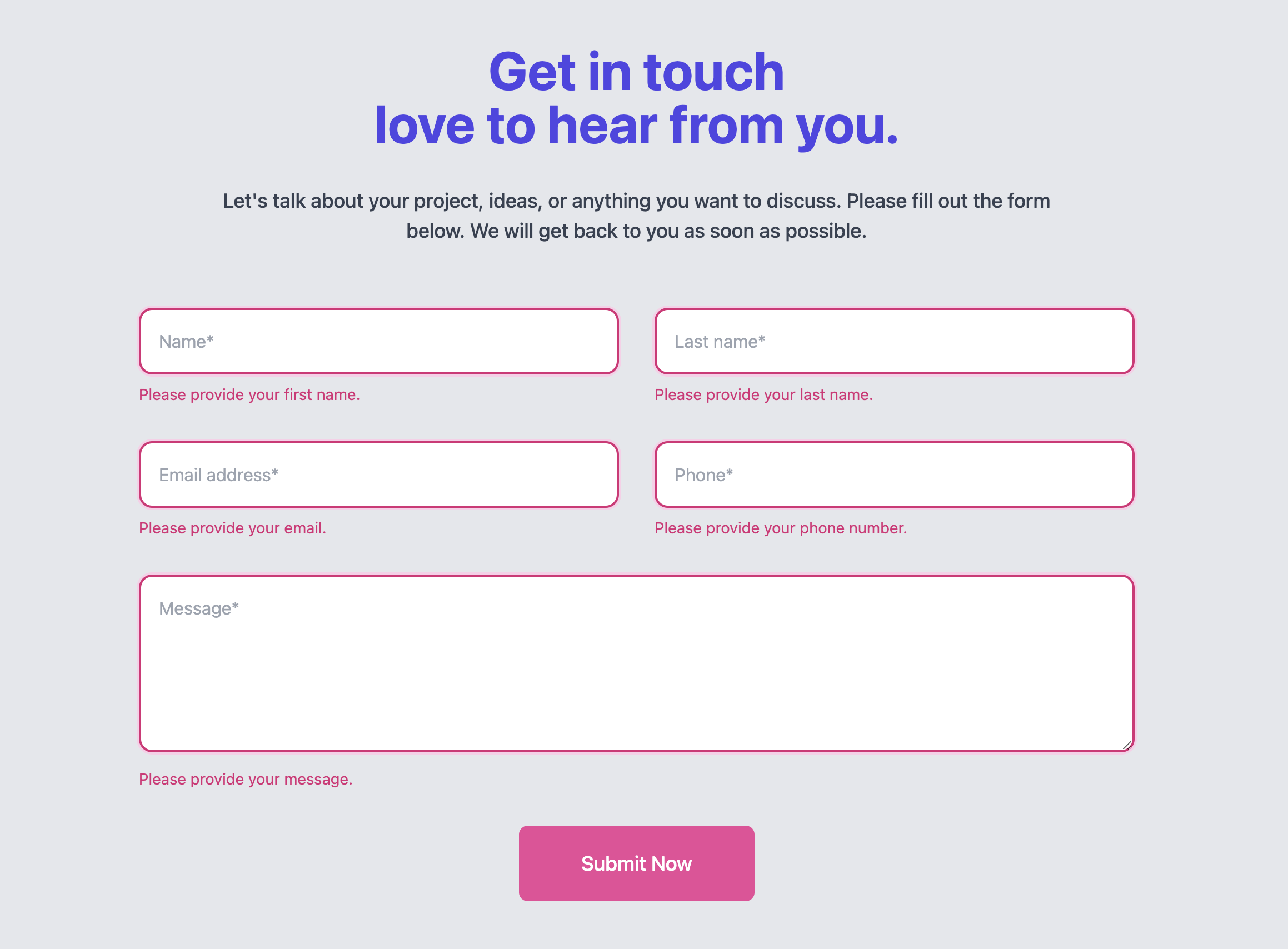 Contact Form